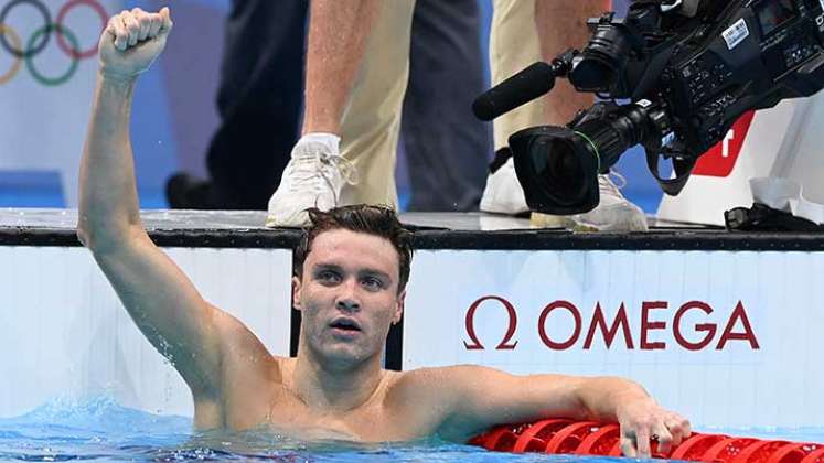 Robert Finke, primer campeón olímpico de los 800m libres en Tokio 2020 