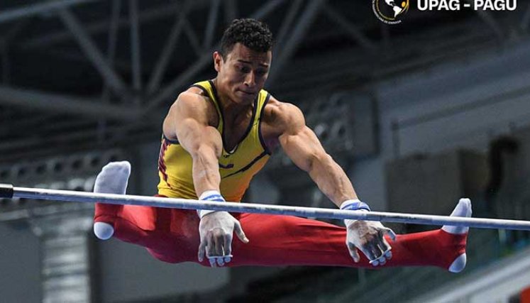 Javier Sandoval una de las figuras de la gimnasia de Norte de Santander