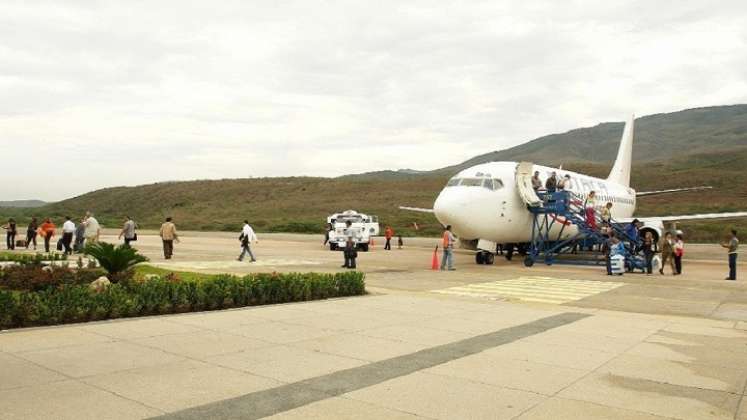 Laidy Gómez pidió en Caracas la apertura de los aeropuertos del Táchira./Foto: internet