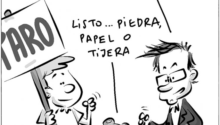 Caricatura de @yeyonet