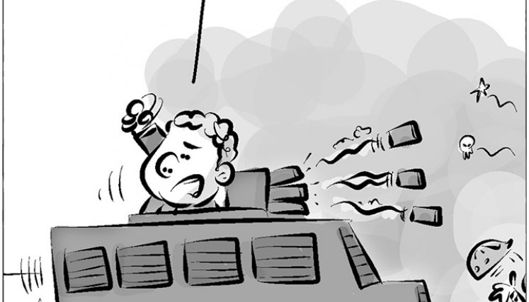 Caricatura @yeyonet