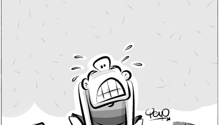 Caricatura @yeyonet