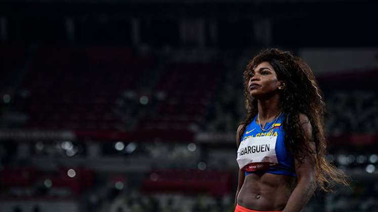 Caterine Ibargüen buscará medalla en la final de salto triple. 