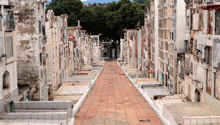Cementerio Central Es caótica la situación en el camposanto de Cúcuta por falta de bóvedas para dar sepultura a tanta gente.