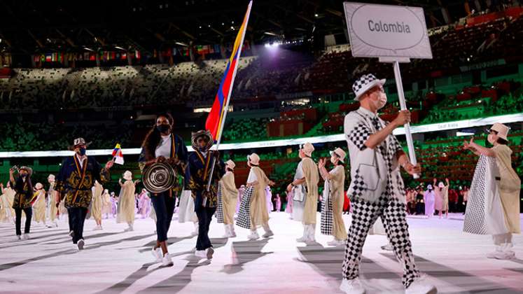 Ceremonia inaugural de Tokio 2020. 