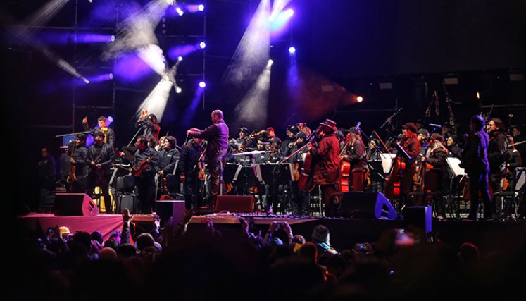 La Orquesta Filarmónica de Bogotá interpretó versiones de reconocidas bandas de rock que participaron en ‘Al Parque