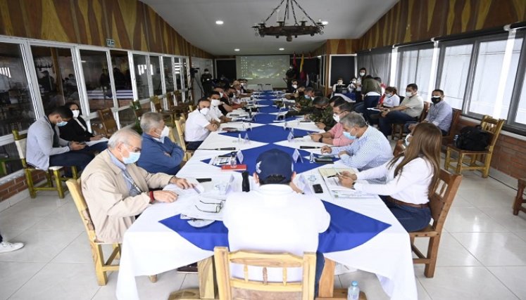 Hace presencia el alcalde de Cúcuta, Jairo Yáñez y otros mandatarios locales. / Cortesía/ La Opinión 