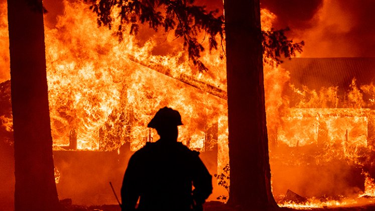 Incendio en california.