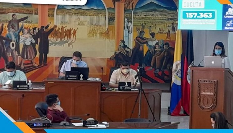 La semana pasada, la secretaria estuvo en control político en el Concejo. /Foto La Opinión