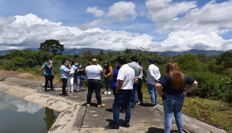 Visita a la laguna de oxidación. / Cortesía/ La Opinión 