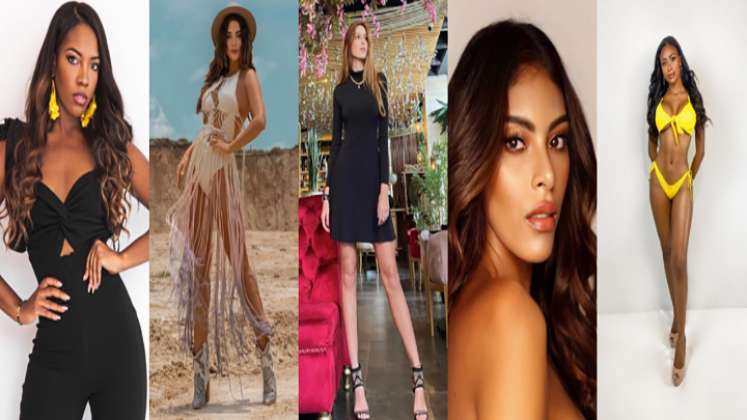 Las primeras candidatas  inscritas a Miss Universe