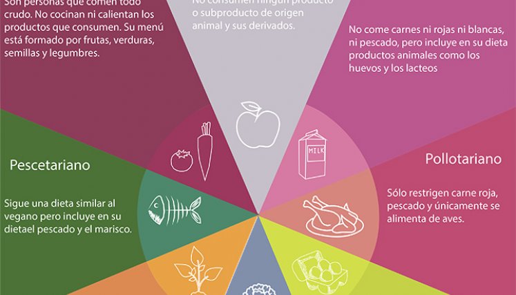 Tipos de vegetarianos