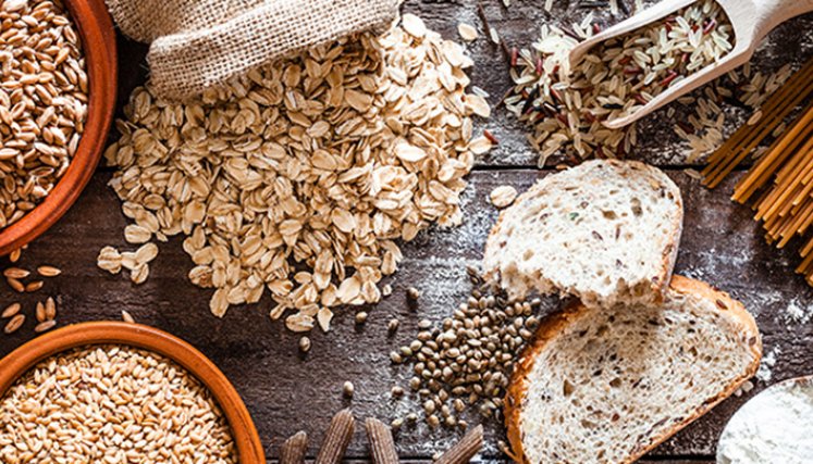 Carbohidratos en la alimentación.