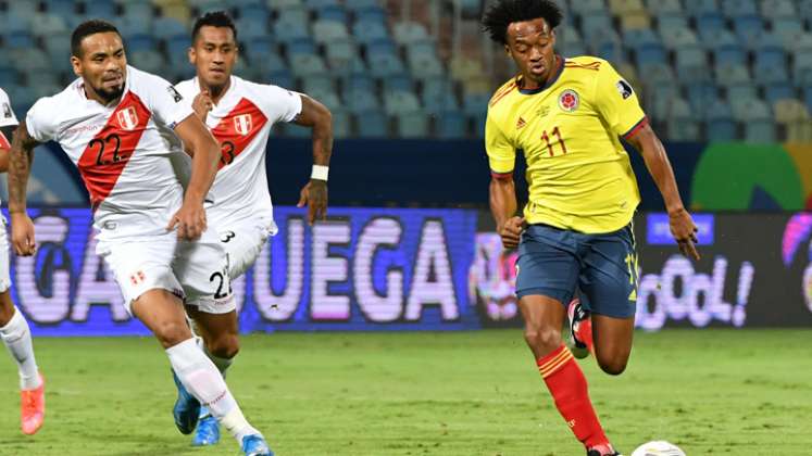 Colombia y Perú disputarán el tercer lugar de la Copa América 2021. / Foto: Colprensa