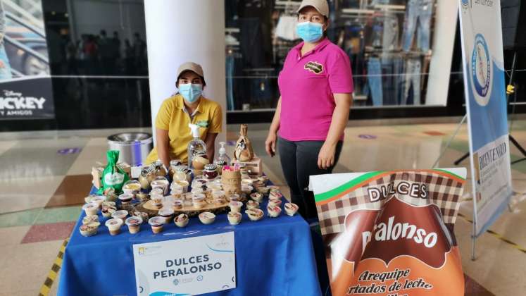 Las emprendedoras de diferentes localidades tendrán la oportunidad de exponer en el Ventura Plaza sus productos artesanales, por lo que esperan el apoyo de la ciudadanía. / Foto cortesía 