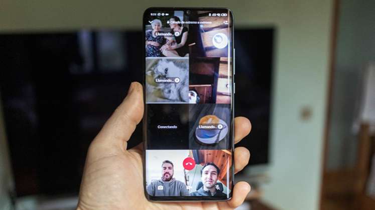 Llamadas grupales en WhatsApp.