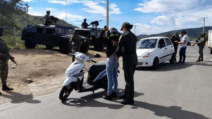 Patrullajes mixtos policía-ejército se llevan a cabo en el área metropolitana./Foto Cortesía