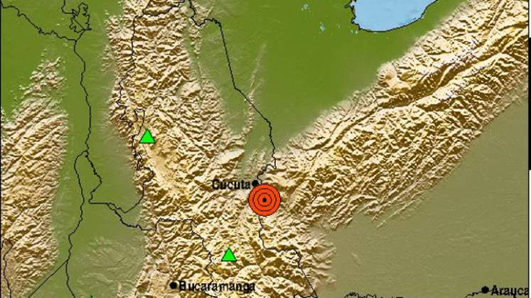 El movimiento telúrico fue sentido en Villa del Rosario, Cúcuta, Los Patios y otras zonas del departamento, así como en Rubio, estado Táchira, según el reporte del Servicio Geológico Colombiano (SGC).
