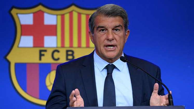 Joan Laporta actual presidente del FC Barcelona