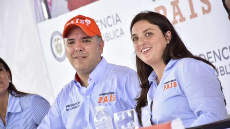 Duque sale en defensa de la ministra abudinen 