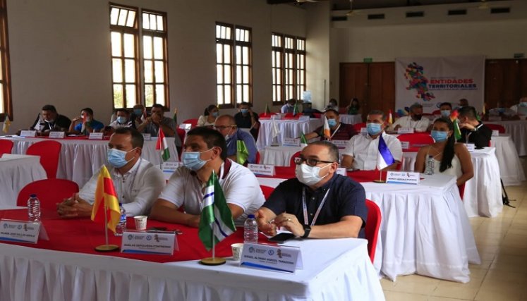 Aspecto de la reunión de alcaldes del departamento, que sesionó en Cúcuta durante dos días. / Foto Juan Pablo Cohen/ La Opinión