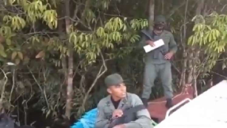 Militares venezolanos violaron su frontera fluvial: Cancillería colombiana./Foto: internet