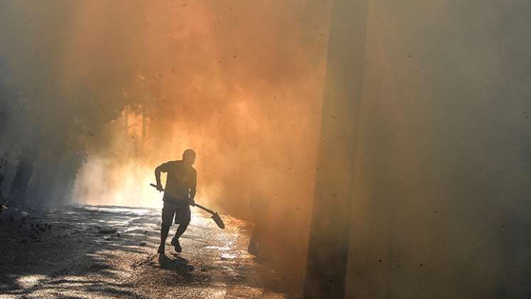 Incendios en Grecia