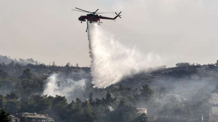 Europa ha sido afectada por incendios.