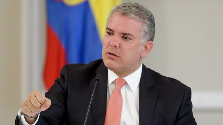 Iván Duque, presidente de Colombia.