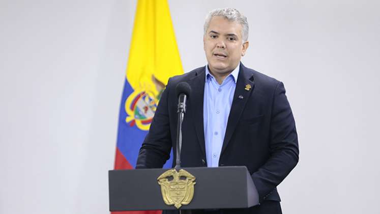 Iván Duque, presidente de Colombia.