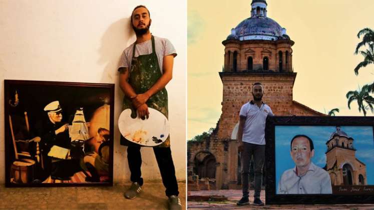 El joven de Villa del Rosario tiene un gran talento en sus manos. / Foto: Cortesía.