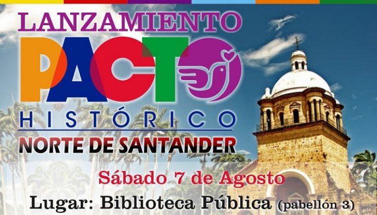 El Pacto Histórico será lanzado en Norte de Santander./Foto cortesía