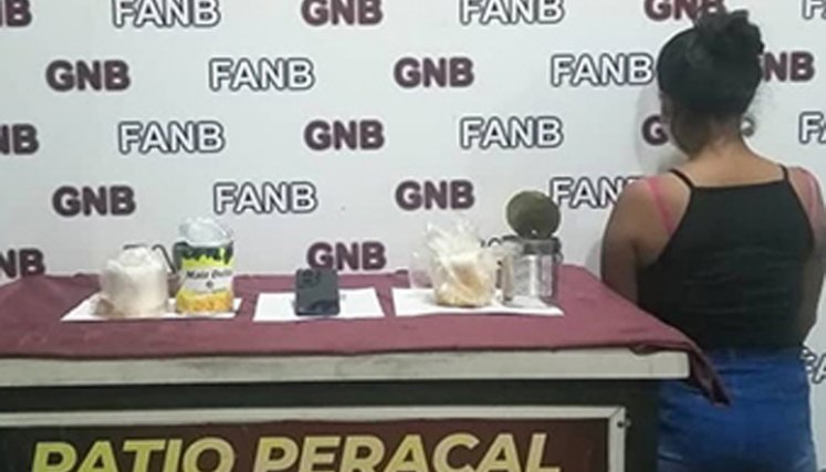 La mujer apresada en Peracal se dirigía a la ciudad de Puerto La Cruz, donde tiene residencia. / Foto: La Nación