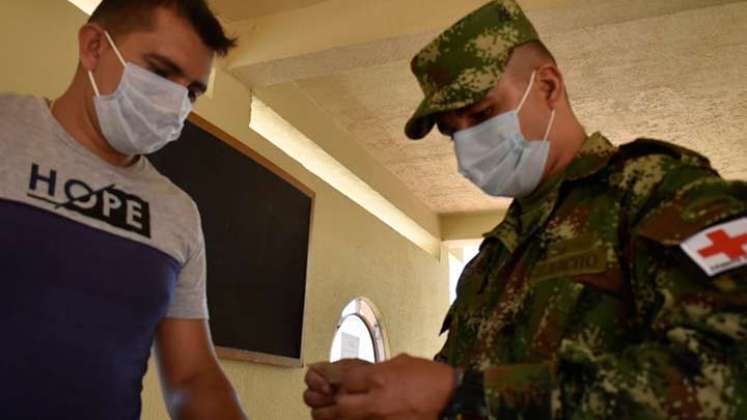 Serfi Leal Camacho, soldado profesional de la Brigada 30.