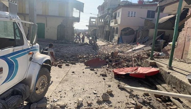 EE. UU. emitió una alerta de tsunami tras el sismo en Haití./Foto: Vanguardia