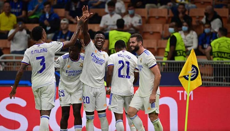 El Real Madrid Sorprendió al Inter en su casa y sumó los primeros puntos en la Liga de Campeones.