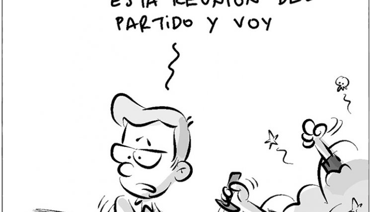 Caricatura @yeyonet