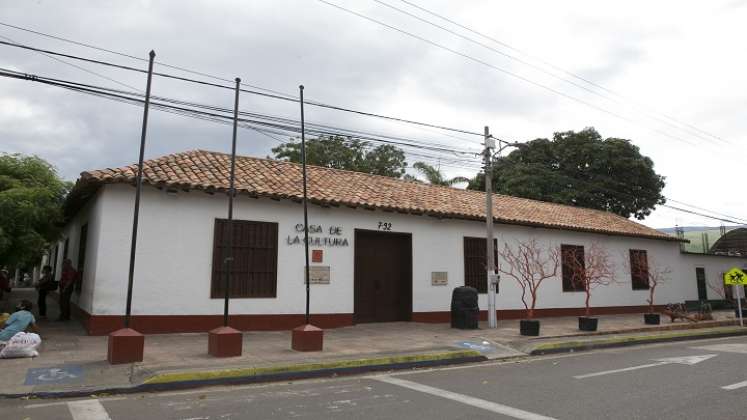 Casa de la Cultura de Villa del Rosario. / Foto: Juan Pablo Cohen / La Opinión