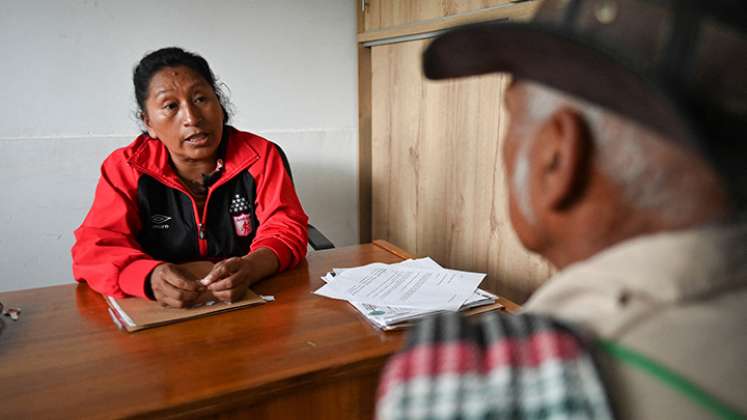 Celia Umenza, activista ambientalista en Colombia.