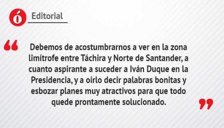 Frontera: pasarela política