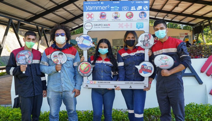 Grupo MAX (Carbomax, Carbomas, Indumax y Okendo) se unió al programa “empresas por la vacunación” liderado por la ANDI.