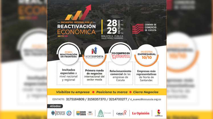 Todo listo para el Encuentro Regional para la Reactivación Económica