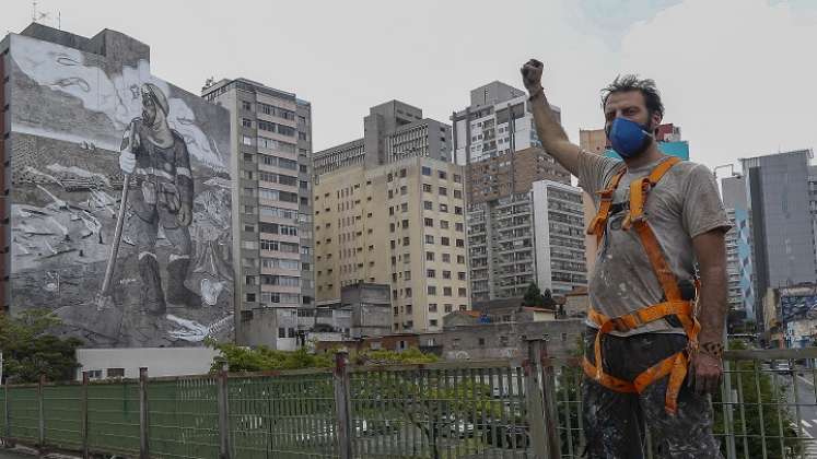 La iniciativa actual combina igualmente reconocimiento y protesta. /AFP