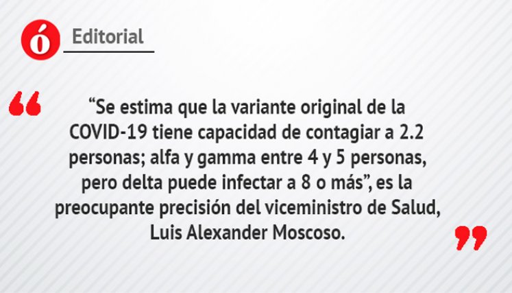 Un delta peligroso