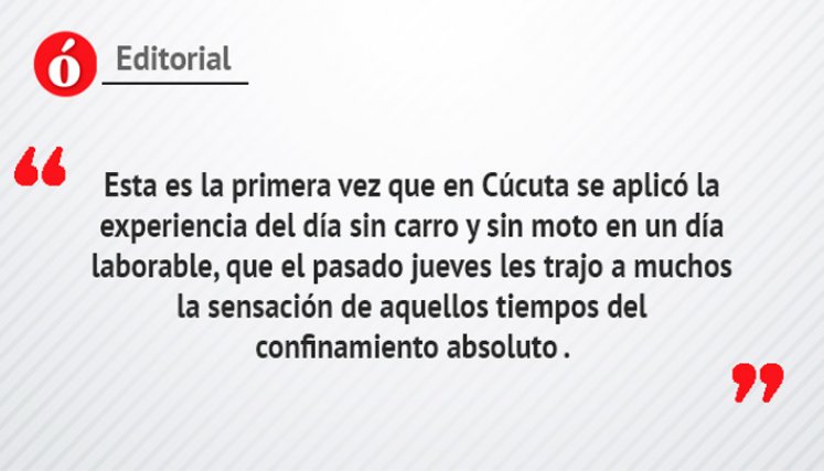 Editorial: Día sin carro