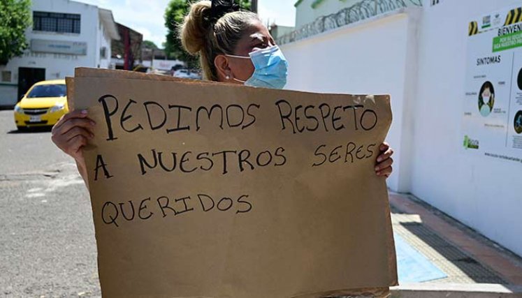 La comunidad pide la intervención de los órganos de control./Foto Jorge Gutiérrez