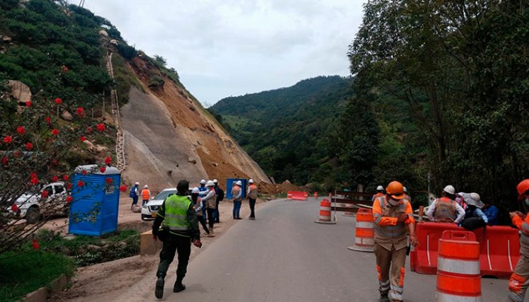 Cierre intermitente de la vía a Pamplona