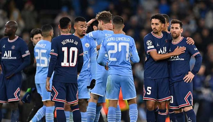 El París Saint Germain no la pasó bien su visita al Manchester City.