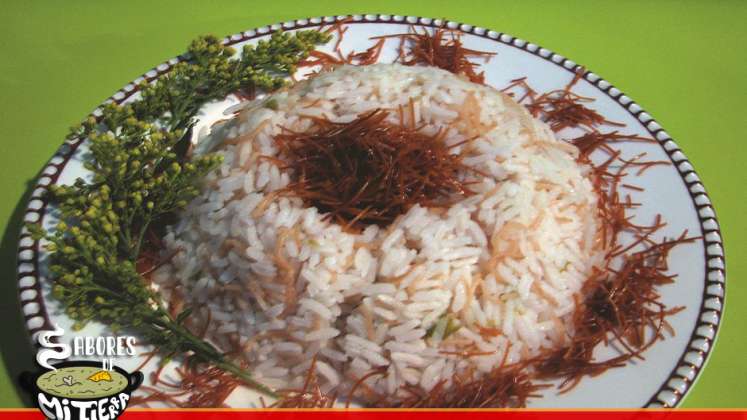 Arroz con fideos