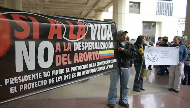 En Colombia hay muchos sectores que se oponen a la despenalización del aborto. /Archivo La Opinión